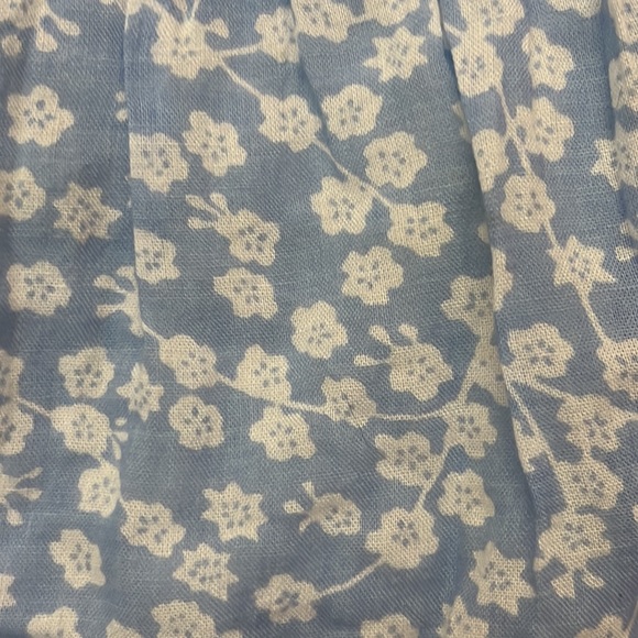 preppy princess polly blue floral mini skirt - Picture 2 of 3